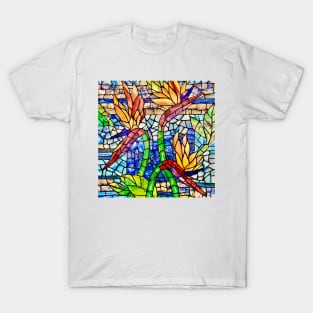 Birds of Paradise Mosaic T-Shirt